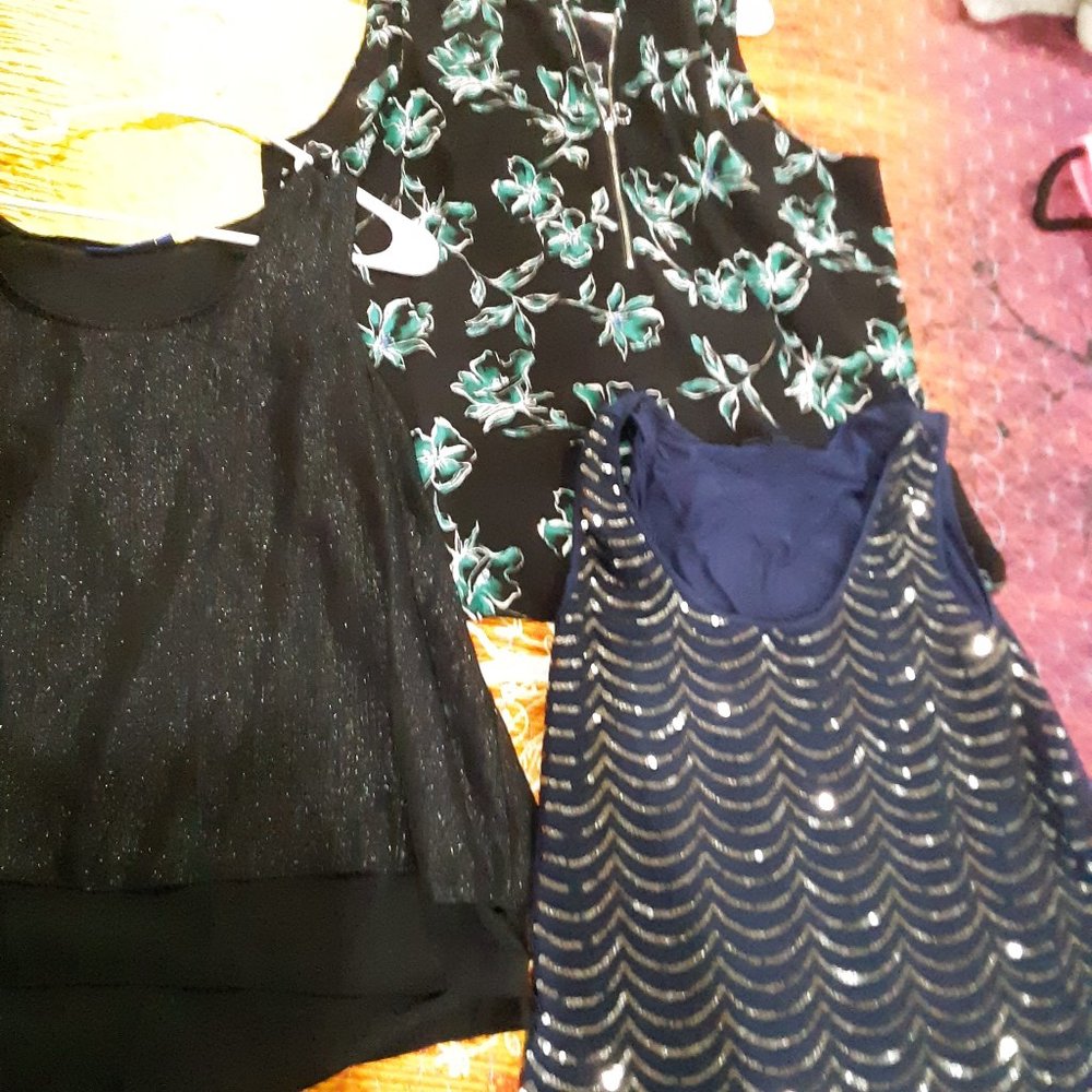 Elegant tank top, shell